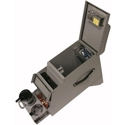 Tuffy Security Products Stereo Console, 8-Inch, Black