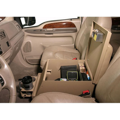 Tuffy Security Products Series Console, 12.5-Inch, Black