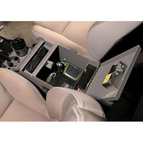 Tuffy Security Products Stereo Console, 10-Inch, Black