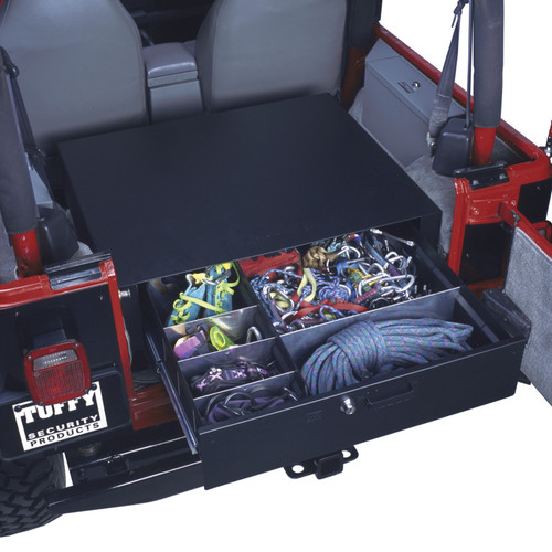 Tuffy Rear Cargo Drawer Black for Universal