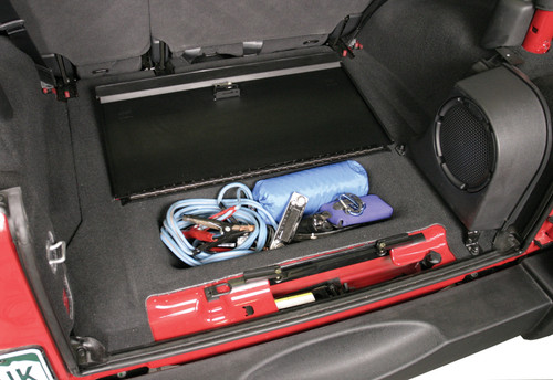 Tuffy Cubby Cover with Key Lock for Jeep Wrangler JK (2007-2018)