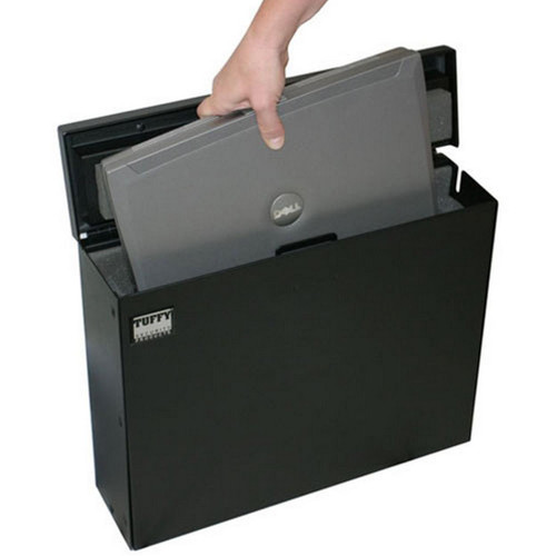 Tuffy Laptop Computer Lockbox with Keyed Lock for Universal