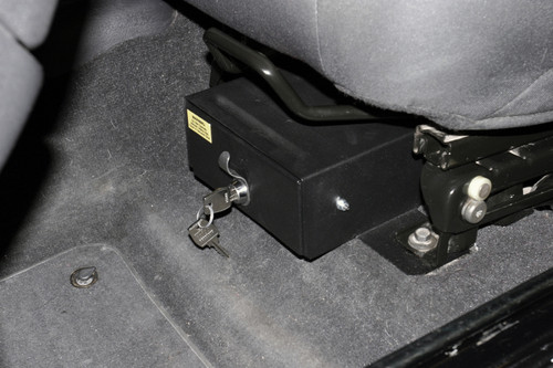 Tuffy Underseat Drawer Flip Seat with Keyed Lock for Jeep Wrangler