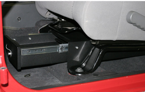 Tuffy Underseat Drawer Driver with Keyed Lock for Jeep Wrangler