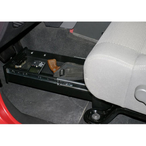 Tuffy Underseat Drawer Driver with Keyed Lock for Jeep Wrangler