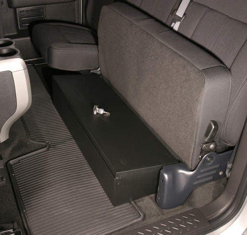 Tuffy Underseat Lockbox with Keyed Lock for Ford F150 Supercab