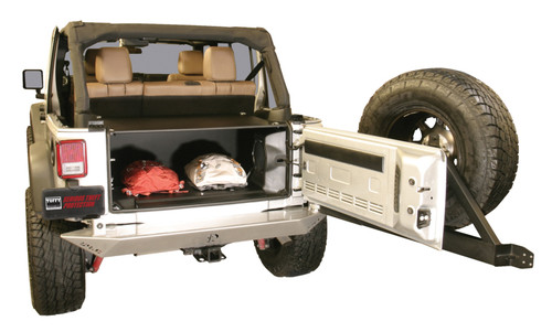 Tuffy Unlimited Tailgate Enclosure Black for Jeep Wrangler JK (2011+)