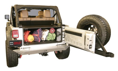 Tuffy Unlimited Tailgate Enclosure Black for Jeep Wrangler JK (2011+)