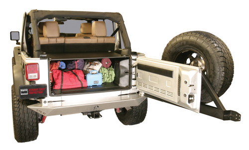 Tuffy Unlimited Tailgate Enclosure Black for Jeep Wrangler JK (2011+)