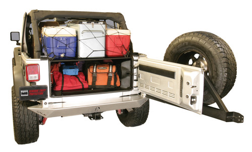 Tuffy Unlimited Tailgate Enclosure Black for Jeep Wrangler JK (2011+)