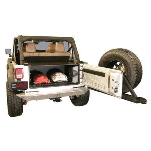 Tuffy Unlimited Tailgate Enclosure Black for Jeep Wrangler JK (2011+)
