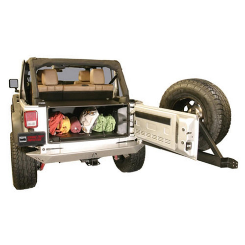 Tuffy Unlimited Tailgate Enclosure Black for Jeep Wrangler JK (2011+)