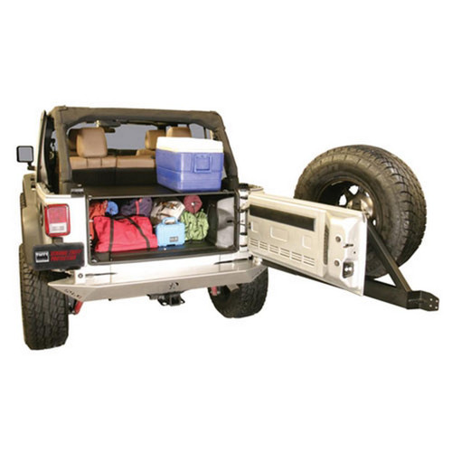 Tuffy Unlimited Tailgate Enclosure Black for Jeep Wrangler JK (2011+)