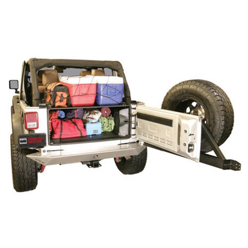 Tuffy Unlimited Tailgate Enclosure Black for Jeep Wrangler JK (2011+)