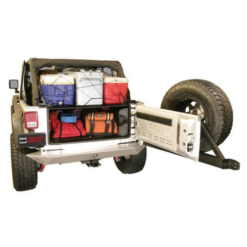 Tuffy Unlimited Tailgate Enclosure Black for Jeep Wrangler JK (2011+)