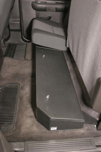 Tuffy Underseat Lockbox Full Length with Keyed Lock for Silverado & Sierra