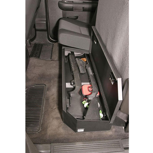 Tuffy Underseat Lockbox Full Length with Keyed Lock for Silverado & Sierra