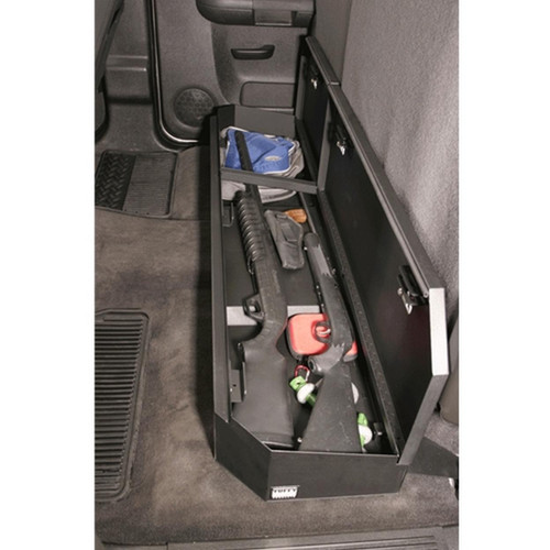 Tuffy Underseat Lockbox Full Length with Keyed Lock for Silverado & Sierra