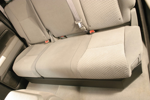 Tuffy Underseat Lockbox with Keyed Lock for Toyota Tundra Double Cab (2007-2021)