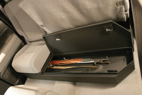 Tuffy Underseat Lockbox with Keyed Lock for Toyota Tundra Double Cab (2007-2021)