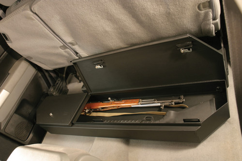 Tuffy Underseat Lockbox with Keyed Lock for Toyota Tundra Double Cab (2007-2021)