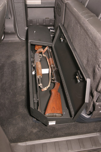 Tuffy Underseat Lockbox with Keyed Lock for Ford F250 & F350 Super Duty
