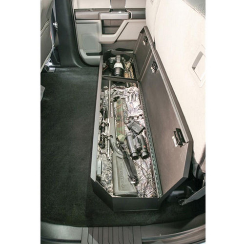 Tuffy Underseat Lockbox with Keyed Lock for Ford F-Series Supercrew