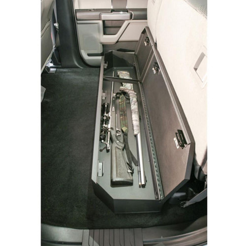 Tuffy Underseat Lockbox with Keyed Lock for Ford F-Series Supercrew