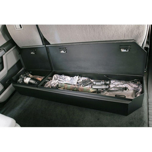 Tuffy Underseat Lockbox with Keyed Lock for Ford F-Series Supercrew