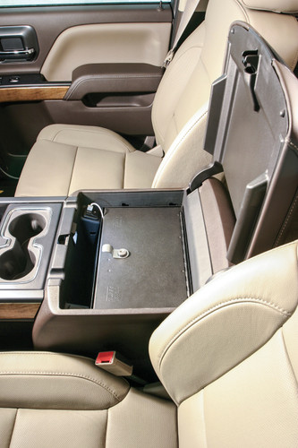 Tuffy Console Safe with Keyed Lock for Chevrolet Silverado