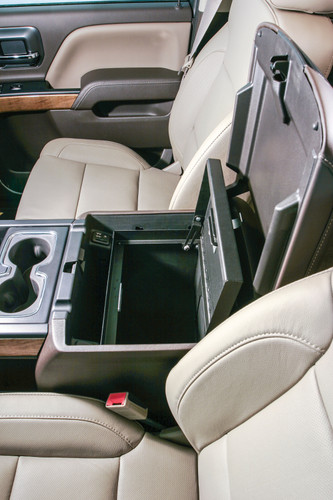 Tuffy Console Safe with Keyed Lock for Chevrolet Silverado