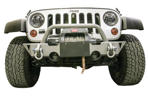 Tuffy Flip-Up License Plate Holder with Winch Hawse Black for Universal