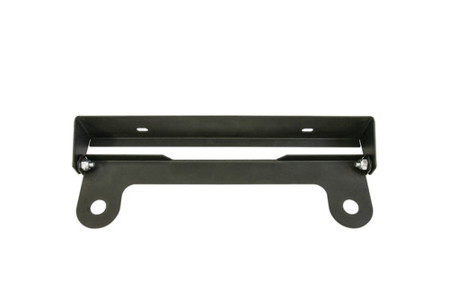 Tuffy Flip-Up License Plate Holder with Winch Hawse Black for Universal