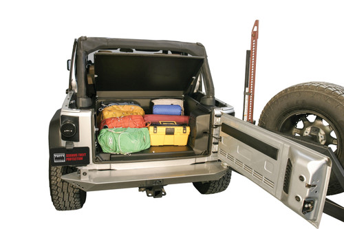 Tuffy Deluxe Security Deck Enclosure Black for Jeep Wrangler JK (2011+)