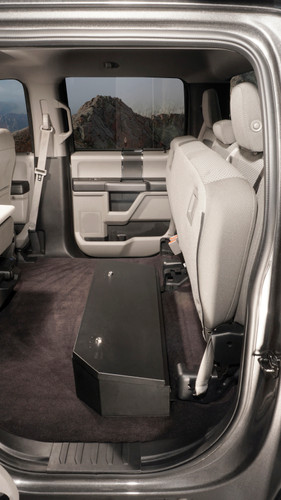 Tuffy Underseat Lockbox 2/3 Length with Keyed Lock for Ford F-Series Supercrew