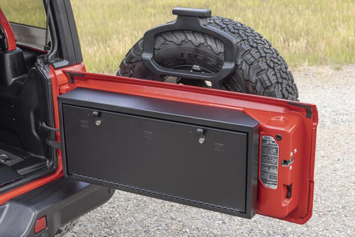 Tuffy Tailgate Lockbox with Keyed Lock for Jeep Wrangler