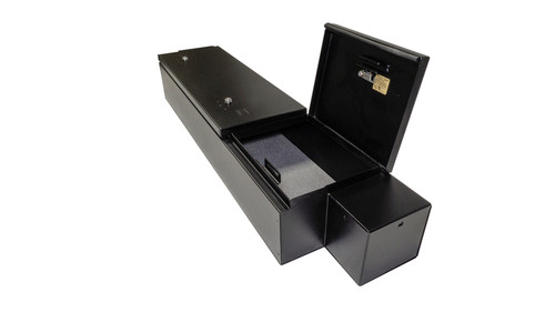 Tuffy Underseat Lockbox with Key Lock for Ram Trucks Crew Cab