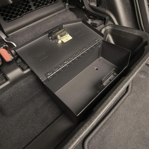 Tuffy Compact Underseat Lockbox with Keyed Lock for Jeep Gladiator