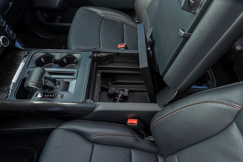 Tuffy Console Safe with Combo Lock for Ford F150 with Flow-Through Console