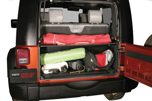 Tuffy Tailgate Security Enclosure Black for Jeep Wrangler JK (2007-2010)