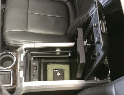 Tuffy Console Safe with Keyed Lock for Ford F150