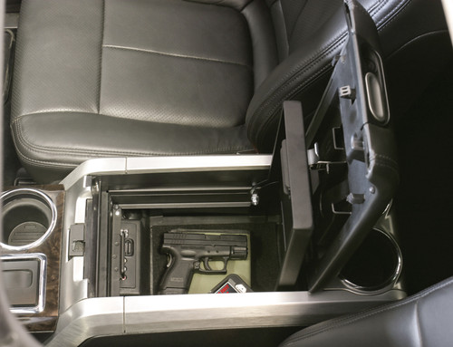 Tuffy Console Safe with Keyed Lock for Ford F150