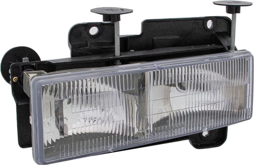 Left Headlight Assembly GM073-B001L - angled view