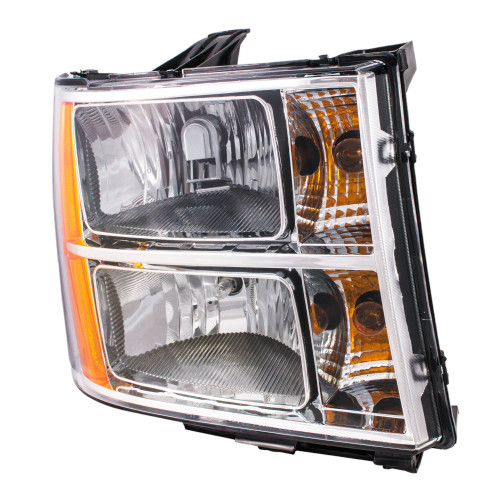 Left Headlight Assembly GM438-B001L - angled view