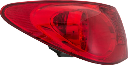 Left Tail Light Assembly HY043-B000L - angled view