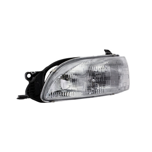 Left and Right Headlight Assembly Pair TY498-B001LR - angled view