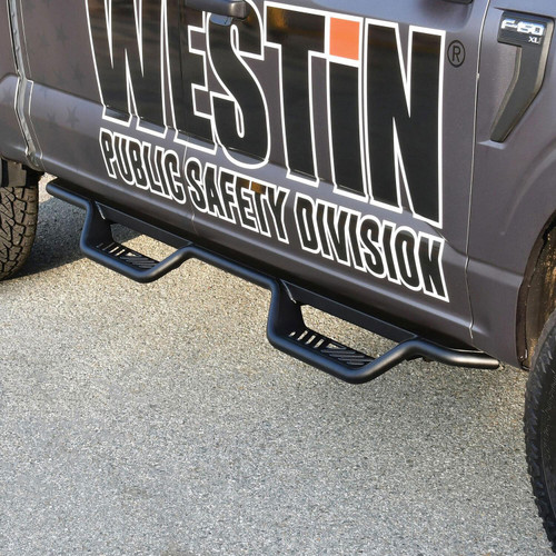 Westin Outlaw Nerf Step Bars for Ford F-150 SuperCrew/F-250/350 15-22
