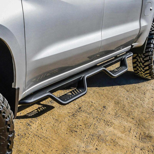 Westin Outlaw Nerf Step Bars for Chevrolet Silverado/GMC Sierra Crew 19-22