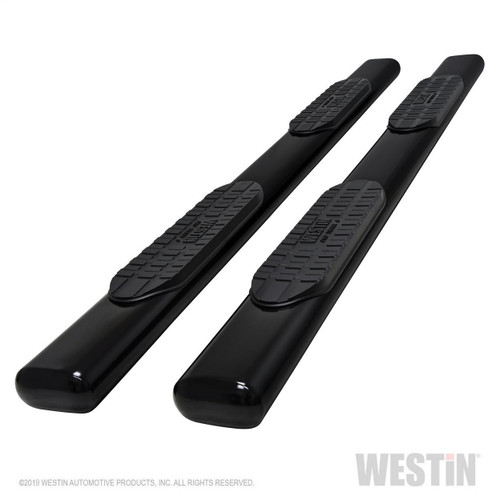 Westin PRO TRAXX 6 Oval Nerf Step Bars for Chevrolet Silverado Crew Cab 19-21 - Black