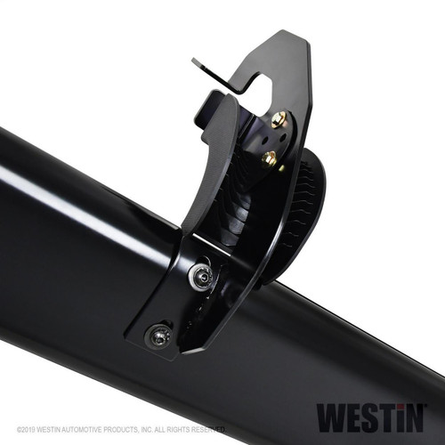 Westin PRO TRAXX 6 Oval Nerf Step Bars for Chevrolet Silverado Crew Cab 19-21 - Black
